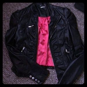 L2 Faux Leather Jacket